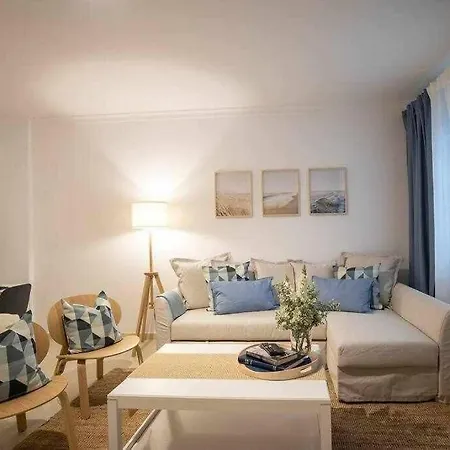 Modern 3Br Apt W/ Lg Terrace, Bbq, Ac & Parking Tavira Exterior photo