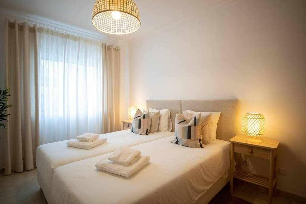 Apartment Modern 3br W/ Lg Terrace, Bbq, Ac & Parking Tavira